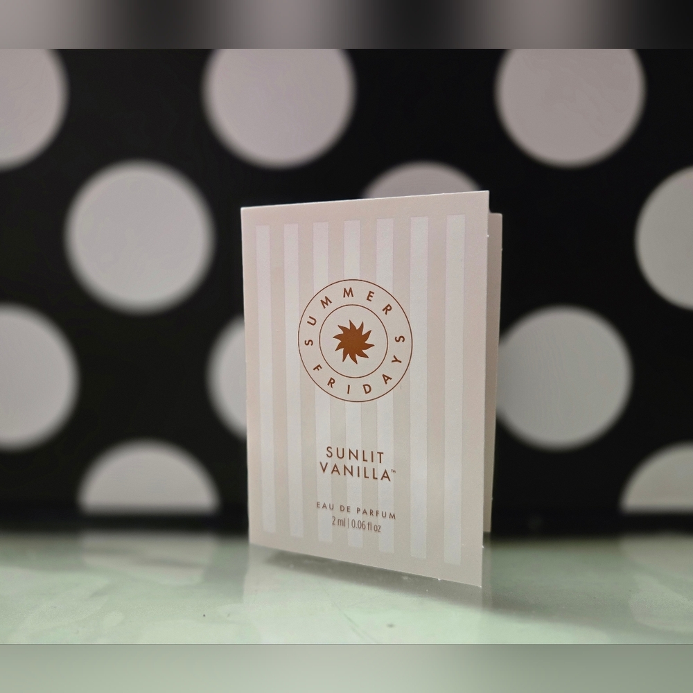 5/$25✨️Summer Fridays Sunlit Vanilla SAMPLE✨️